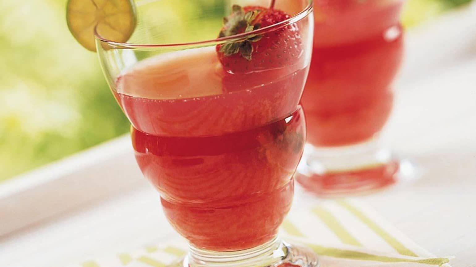 Punch Margarita, Fraises Et Canneberges